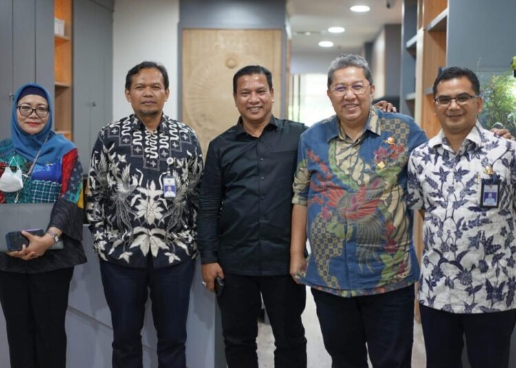 Terima Kunjungan HRD, Sekjen Kemenhub Janji Perjuangkan Pembangunan Pengembangan Bandara Malikussaleh