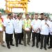 Pj Bupati Aceh Utara Dampingi Menhub dan Gubernur Tinjau Pelabuhan PT PIM