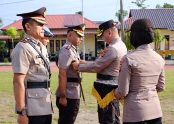 Kompol Syukrif I Panigoro Jabat Wakapolres Aceh Utara
