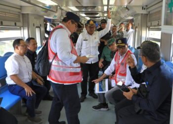 Direncanakan Sejak 2002, Menhub Tinjau Lanjutan Pembangunan Jalur Kereta Api