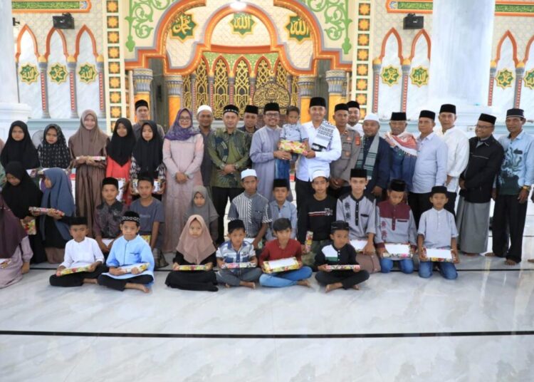 Ketum PP PRIMA DMI Dampingi Pj Bupati Aceh Utara Safari Ramadan di Tanah Pasir