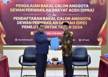 Mizar Liyanda, Penggagas Gerakan Ayo Kuliah Resmi Daftar Calon DPD RI Dapil Aceh