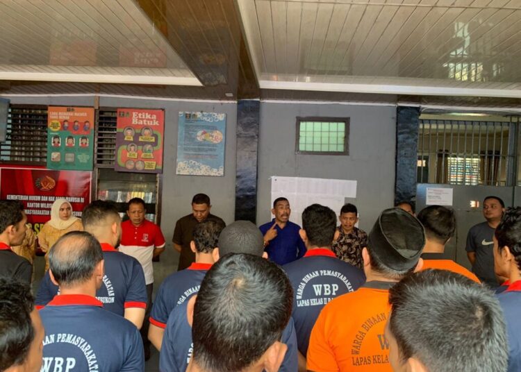 Lapas Kelas IIB Lhoksukon Sosialisasikan Tata Tertib kepada Warga Binaan