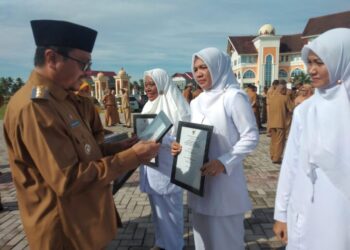 Ini Dia Nakes Teladan dan Gampong Berprestasi Peraih Penghargaan Pj Bupati Aceh Utara