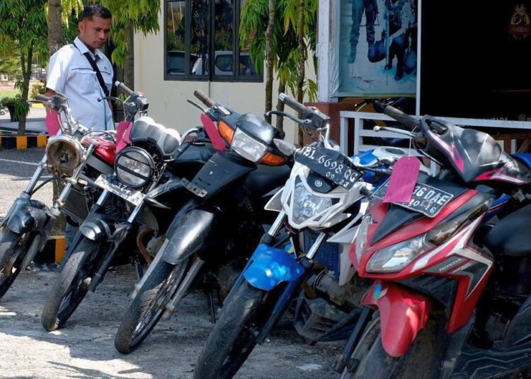 Motor Anda Hilang? Cek di Polres Aceh Utara, Gratis Langsung Bawa Pulang, Ini Datanya