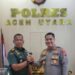 Sambangi Mapolres Aceh Utara, Danrem 011 Lilawangsa: Sinergitas TNI-Polri Harus Dipegang Teguh