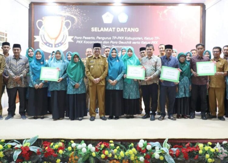 Aceh Utara Umumkan Juara Lomba Gammawar Tahun 2023, Juara Favorit Gampong Dayah Teungku