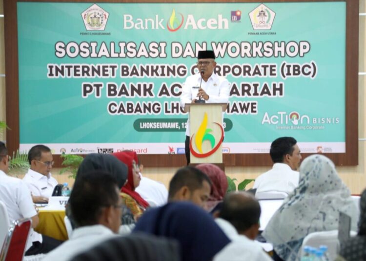 Pemkab Aceh Utara Apresiasi Perubahan Layanan Aplikasi Keuangan Bank Aceh Syariah dari CMS ke IBC