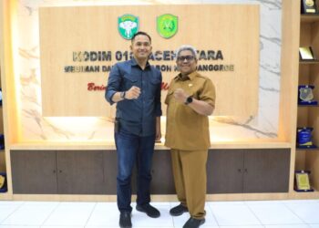 Beuklam Pj Bupati Mahyuzar Neujak bak Rumoh Dandim Aceh Utara, Nyoe Tujuan