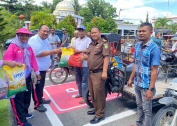 Jelang Peringatan Hari Bhakti Adhyaksa ke-63, Kejari Aceh Utara Gelar Baksos dan Pasar Murah