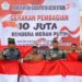 Danrem Lilawangsa Hadiri Peluncuran Program Bagi-Bagi 10 Juta Bendera Pemkab Aceh Utara