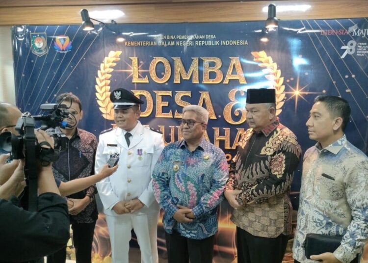 Lolos 3 Besar Regional Lomba Desa, Gampong Mane Tunong Presentasi di Kemendagri