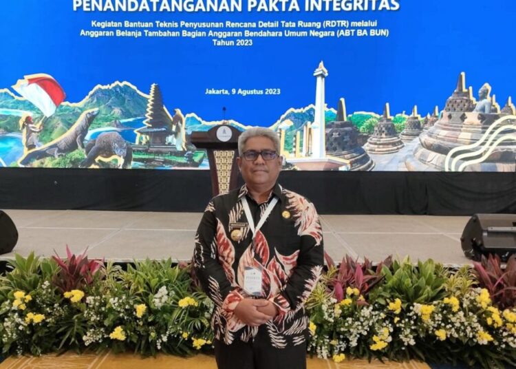 Pj Bupati Aceh Utara Hadiri Penandatanganan Pakta Integritas Bantuan Penyusunan RDTR Kementerian ATR