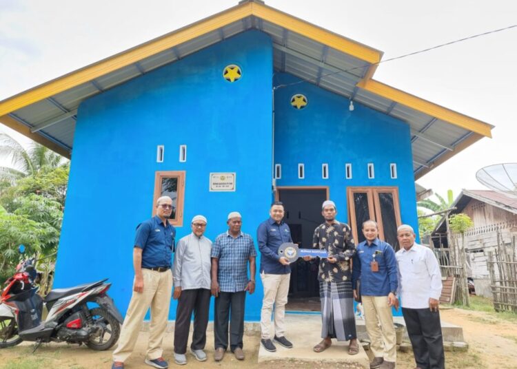 Jelang Peringatan HUT ke-78 RI, PT PIM Serahkan Rumah Sehat Sederhana ke-283
