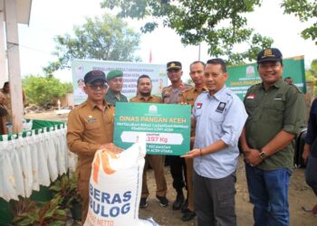 Pemkab Aceh Utara Salurkan 127 Ton Beras CPP untuk Masyarakat Terdampak Banjir 2022