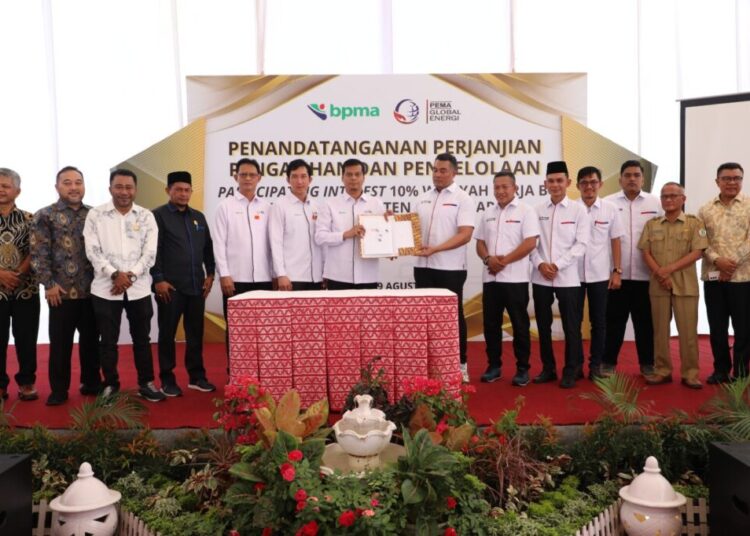 Resmi, Pemkab Aceh Utara Bakal Terima Participating Interest 10 Persen Migas Blok B