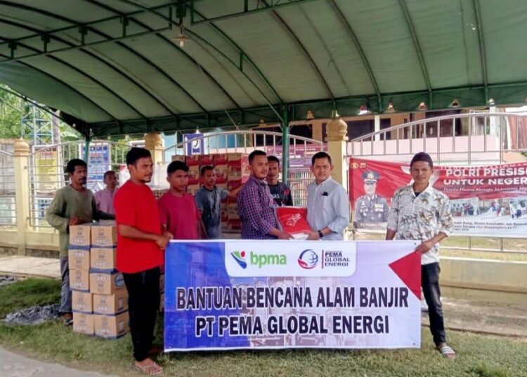 PGE Salurkan Bantuan untuk Korban Banjir di Aceh Utara