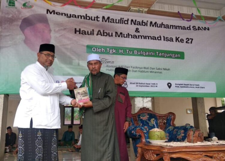 Alumni Dayah Darul Falah Gelar Haul ke-27 Ulama Falak Aceh Abu Muhammad Isa