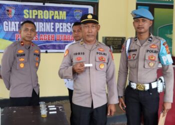 Tes Urine Dadakan, Wakapolres Tunjuk Personel Secara Acak, Begini Hasilnya