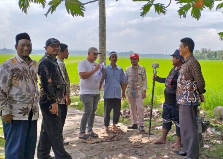 Baitul Mal Aceh Utara Fasilitasi Pembuatan Sertifikat Tanah Wakaf