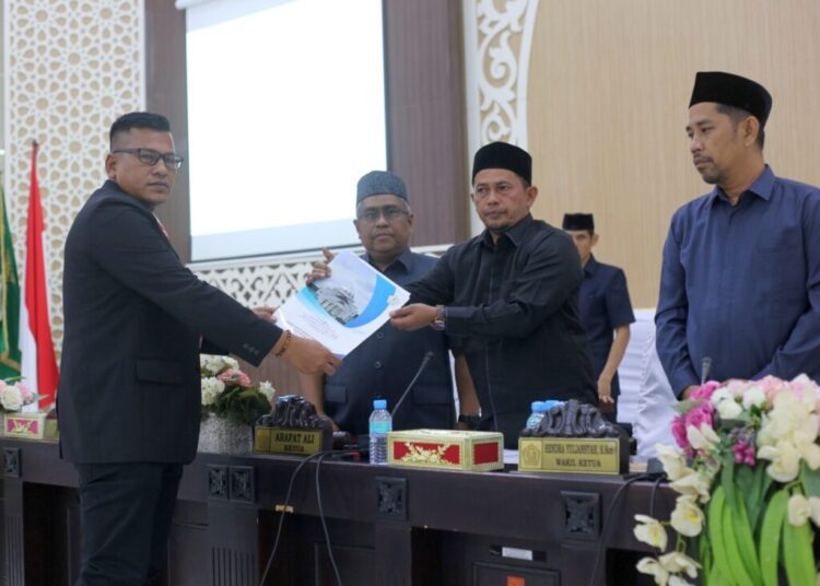 Pemkab Aceh Utara dan DPRK Setujui Rancangan APBK 2024 Rp 2,569 Triliun