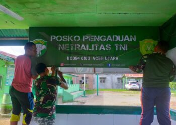 Kodim 0103/Aceh Utara Buka Posko Pengaduan Netralitas TNI