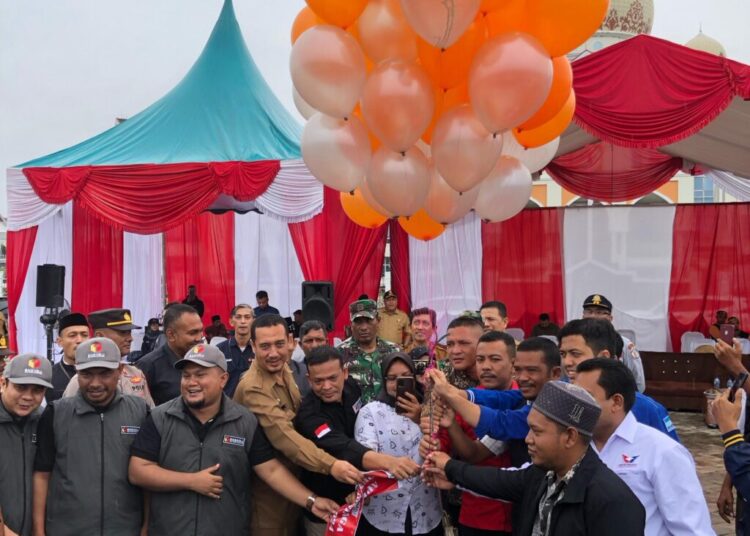 Panwaslih Aceh Utara Gelar Apel Siaga Pengawasan Pemilu Serentak 2024