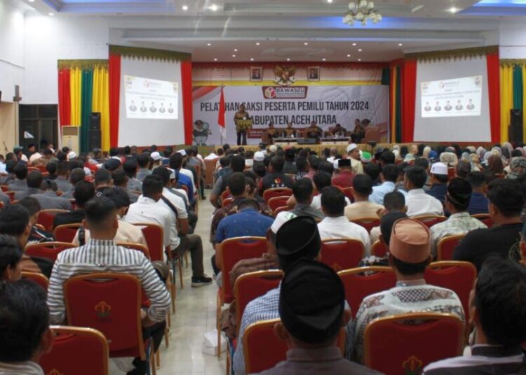 Panwaslih Aceh Utara Gelar Pelatihan untuk Saksi Peserta Pemilu 2024