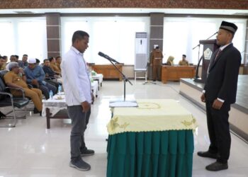 Kamaruddin Dilantik sebagai Ketua BRA Aceh Utara, Begini Pesan Pj Bupati Mahyuzar