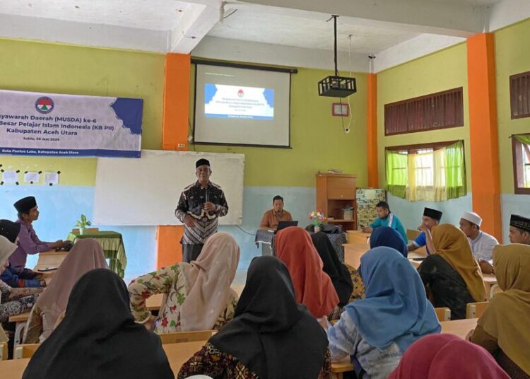 Terpilih dalam Musda VI, Mawardi Kembali Nakhodai Alumni PII Aceh Utara