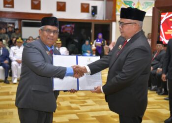 Mahyuzar Terima SK Perpanjangan Masa Jabatan Pj Bupati Aceh Utara