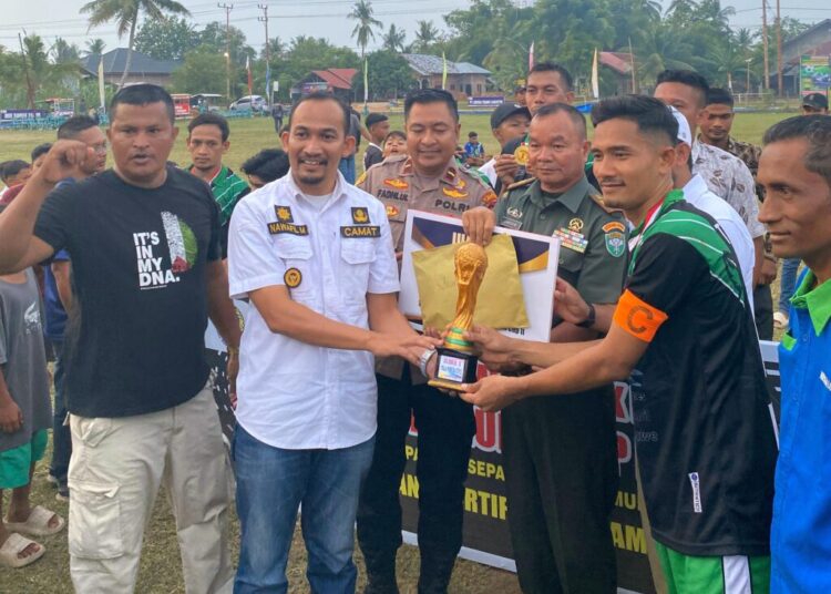 Tumbangkan Aneuk Nanggroe, Trabas Aceh Timur Kampiun Turnamen Pemuda Cup II