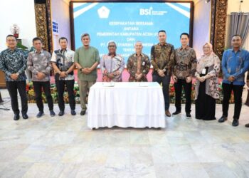 Tingkatkan Layanan Perbankan, Pemkab Aceh Utara dan BSI Teken Kesepakatan Bersama
