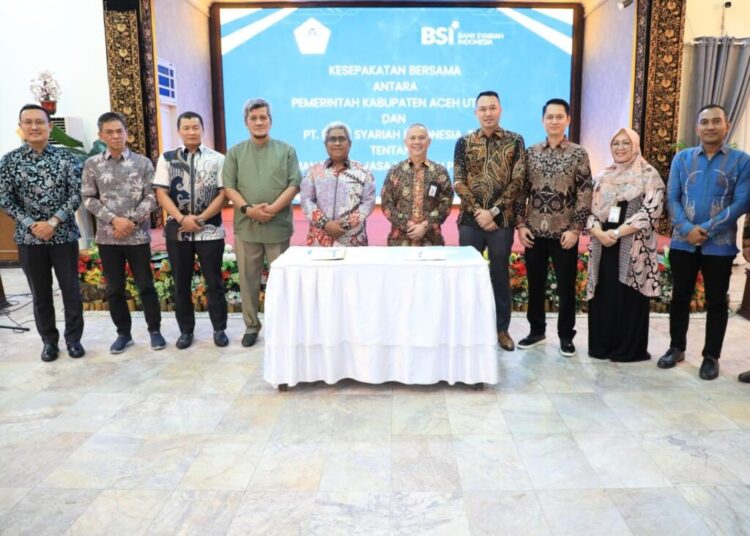 Tingkatkan Layanan Perbankan, Pemkab Aceh Utara dan BSI Teken Kesepakatan Bersama
