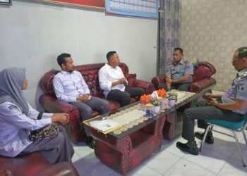 Layani Hak Pilih Warga Binaan, KIP Aceh Utara Sambangi Lapas Kelas IIB Lhoksukon