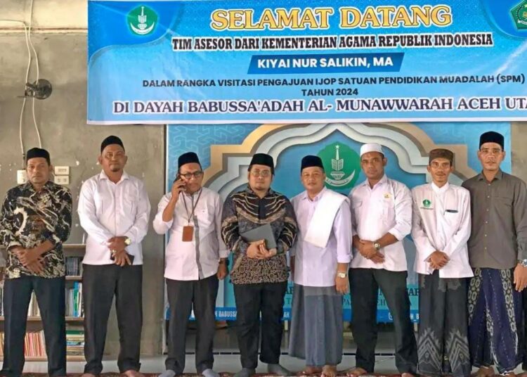 Tim Asesor Kemenag RI Lakukan Visitasi SPM Ulya Dayah Babussa’adah Al Munawwarah