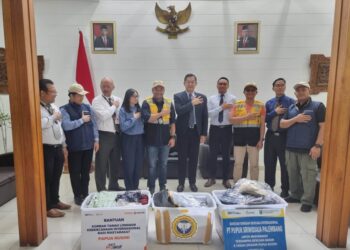 PT Pupuk Iskandar Muda (PIM) menyalurkan bantuan masa pemulihan pasca terjadinya bencana tanah longsor yang terjadi pada beberapa wilayah di Negara Papua Nugini.