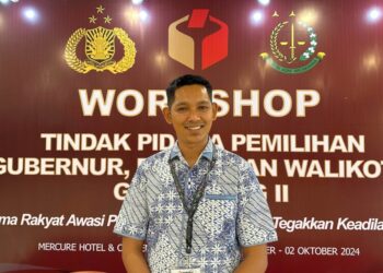 Koordinator Divisi Penanganan Pelanggaran, Data dan Informasi Panwaslih Aceh Utara, Misbahuddin SE MSM.