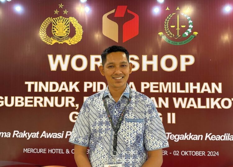 Koordinator Divisi Penanganan Pelanggaran, Data dan Informasi Panwaslih Aceh Utara, Misbahuddin SE MSM.