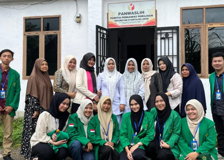 Aksi Kelompok 136 KKN Unimal di Posyandu Keude Aron, dari Timbang Balita hingga Edukasi Gizi