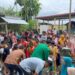 Mahasiswa KKN-PPM Universitas Malikussaleh Kelompok 99 terlibat aktif dalam acara Khanduri Blang di Gampong Krueng Baro Blang Mee, Kecamatan Samudera, Aceh Utara, Sabtu (18/1/2025). Foto: For Infoacehutara.com