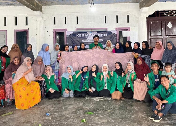 Kerajinan EcoPrint di Gampong Trieng Teupin Keubeu Matangkuli