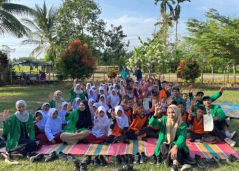 Kelompok 86 KKN Unimal Sosialisasi Kesehatan Mental di SD Negeri 11 Samudera. Foto: For Infoacehutara.com