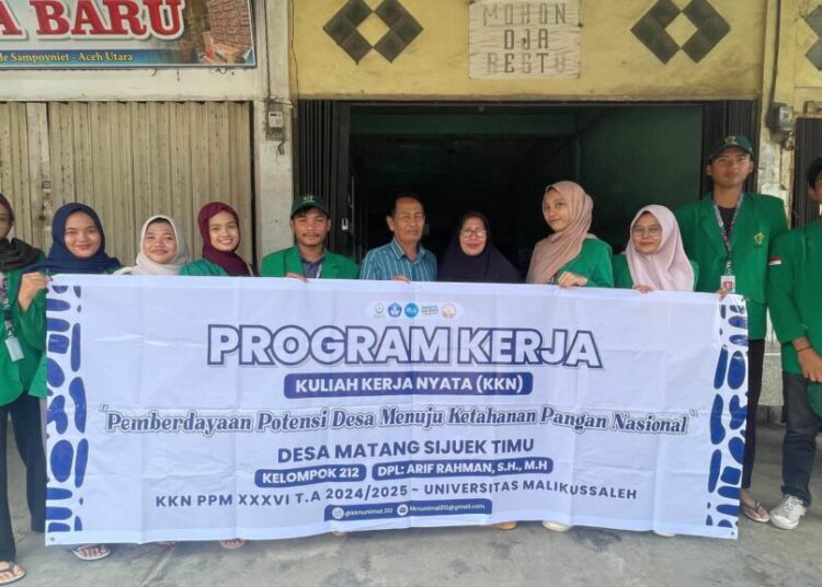 KKN PPM Universitas Malikussaleh Tahun 2025 di Aceh Utara