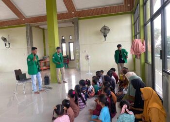 Mahasiswa KKN Unimal Kelompok 215 Adakan Les Sebulan Penuh bagi Anak-anak Gampong Cot Usen