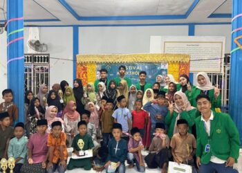Kelompok 235 KKN Unimal Gelar Festival Anak Sholeh di Gampong Matang Raya Timu