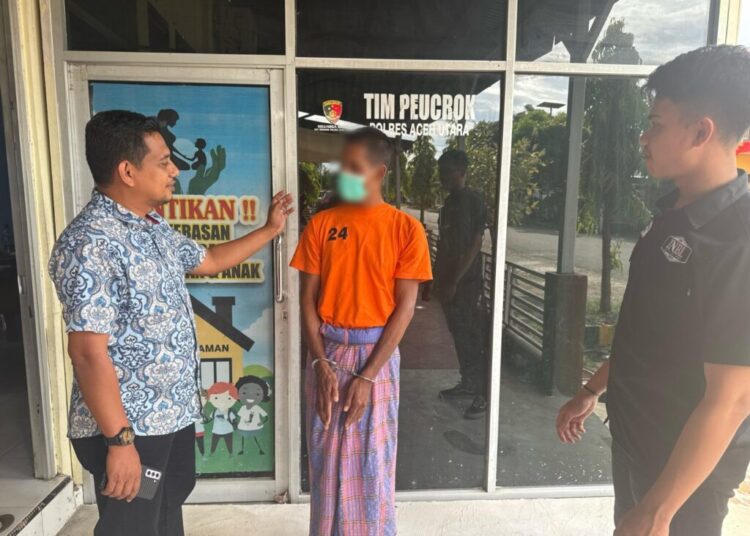 Diduga Setubuhi Anak Tiri, Seorang Pria Paruh Baya di Aceh Utara Ditangkap Polisi