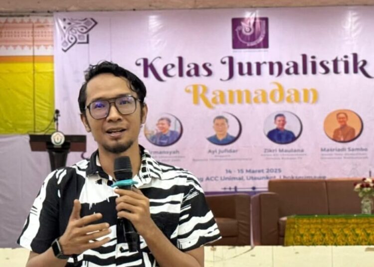 Pengamat Komunikasi Politik Universitas Malikussaleh (Unimal), Masriadi Sambo