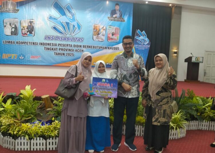 Bupati Ayahwa Apresiasi Siswi SLB Babul Huda Aceh Utara Raih Juara 1 LKS Aceh