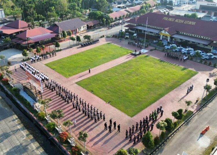 Mapolres Aceh Utara di Lhoksukon